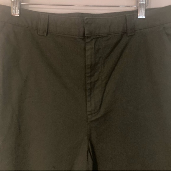 GAP Sz 10T Everyday Straight Up Military Jacket Green Unlined Pockets Pants NEW - Picture 3 of 13